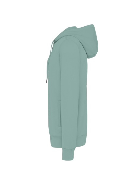 KARIBAN Sweat-shirt french terry écoresponsable zippé à capuche unisexe /api/colors/9461b1f5-f20c-4909-acf0-8bf53fdec48b personnalisable