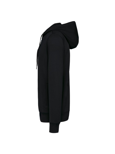 KARIBAN Sweat-shirt french terry écoresponsable zippé à capuche unisexe /api/colors/b9fdad4a-5e94-45cb-8c03-c08b349b28c3 personnalisable