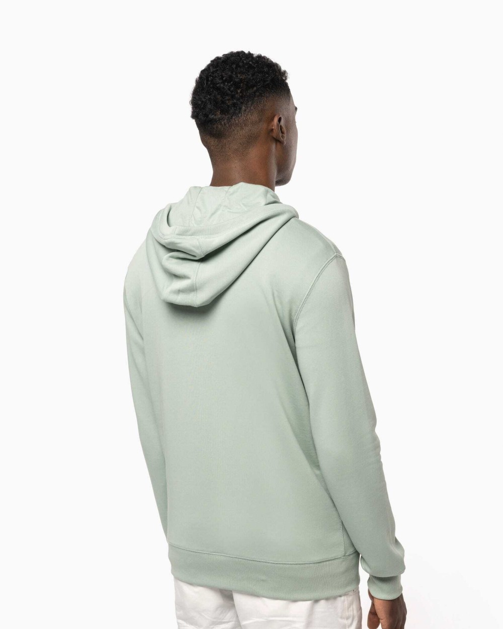 Sweaters & hoodies KARIBAN Ecologische uniseks sweatvest met capuchon voor bedrukking &amp; borduring