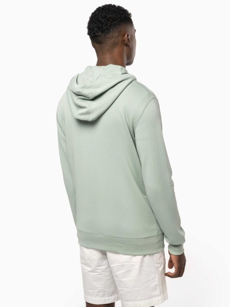 Sweat-shirts à personnaliser KARIBAN Sweat-shirt french terry écoresponsable zippé à capuche unisexe 