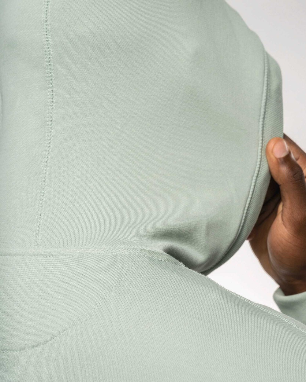 Sweaters & hoodies KARIBAN Ecologisch uniseks sweatvest met capuchon voor bedrukking &amp; borduring
