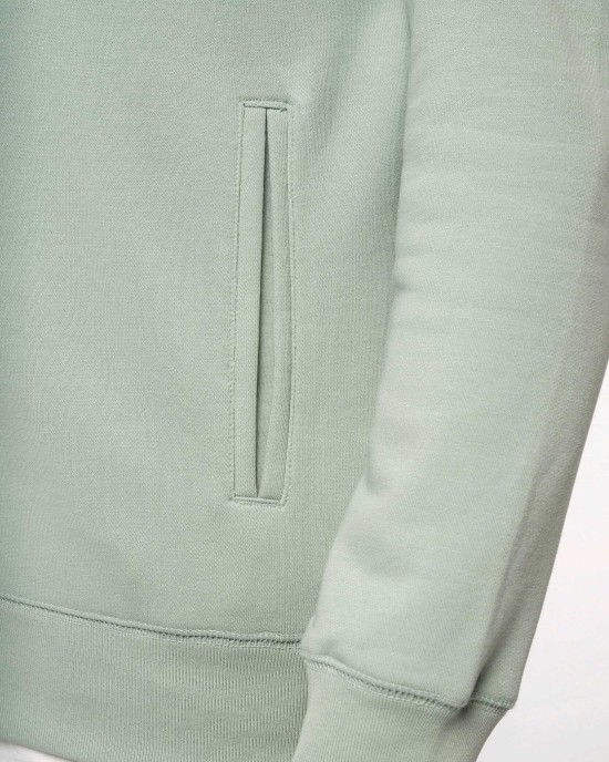 Sweat-shirts personnalisable Kariban Sweat-shirt french terry écoresponsable zippé à capuche unisexe