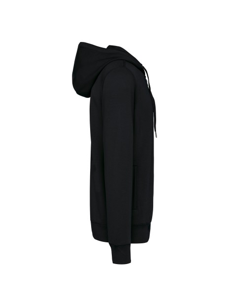 KARIBAN Sweat-shirt french terry écoresponsable zippé à capuche unisexe /api/colors/b9fdad4a-5e94-45cb-8c03-c08b349b28c3 personnalisable