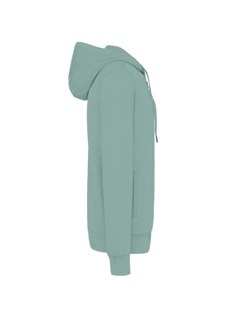 KARIBAN Sweat-shirt french terry écoresponsable zippé à capuche unisexe /api/colors/9461b1f5-f20c-4909-acf0-8bf53fdec48b personnalisable