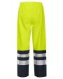 Pantalons personnalisable PROJOB 6504 PANTALON DE PLUIE - EN ISO 20471 CLASSE 2 EN 343 3/1