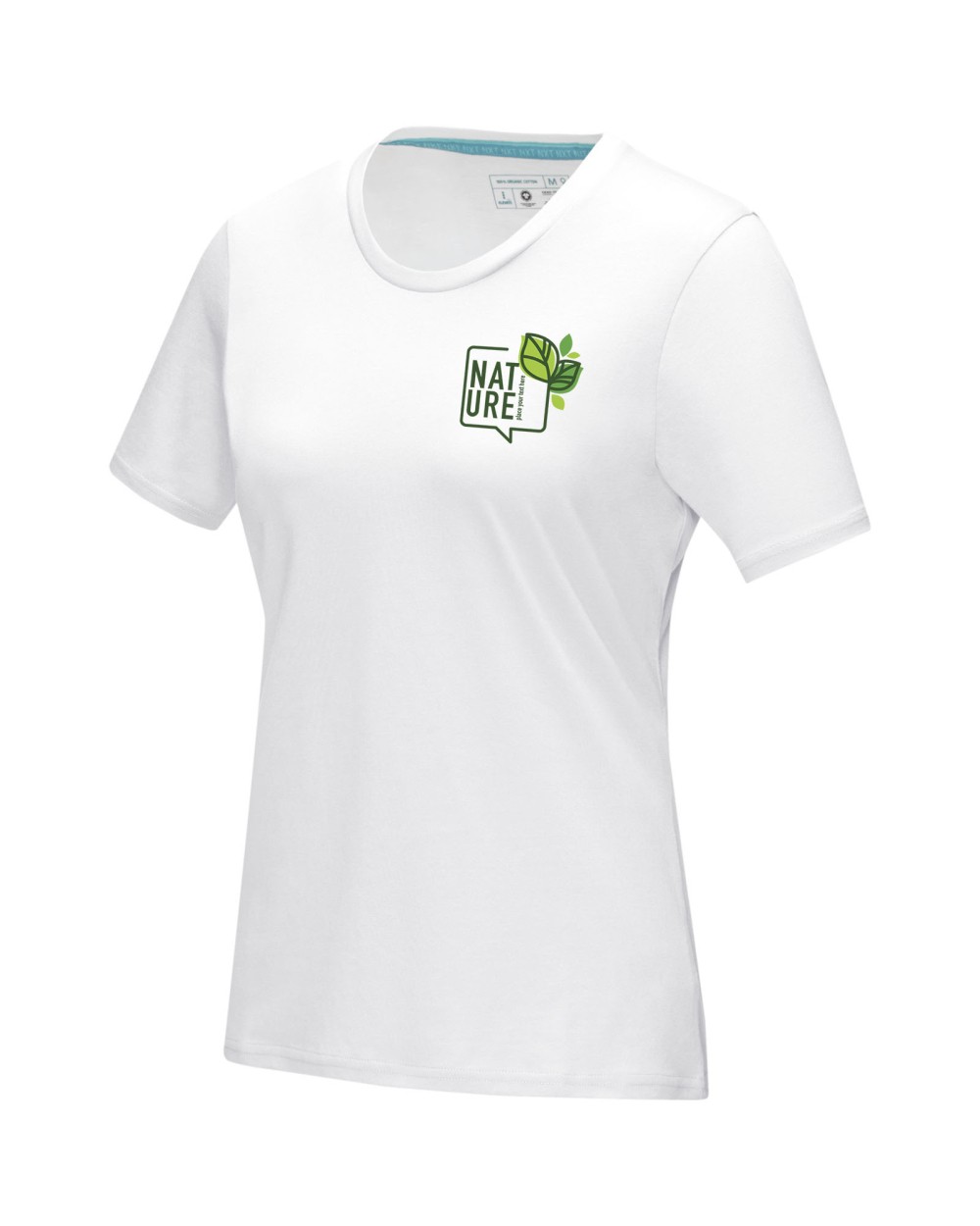 T-shirts ELEVATE Azurite dames T-shirt met korte mouwen biologisch textiel voor bedrukking &amp; borduring