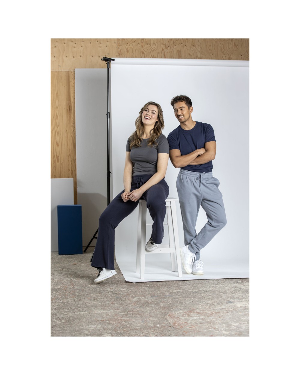 T-shirts ELEVATE Azurite dames T-shirt met korte mouwen biologisch textiel voor bedrukking &amp; borduring