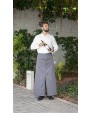 Schorten LINK KITCHENWEAR Bistro Apron with Split and Front Pocket voor bedrukking &amp; borduring