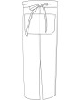 Schorten LINK KITCHENWEAR Bistro Apron with Split and Front Pocket voor bedrukking &amp; borduring