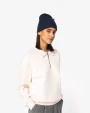 Sweat-shirts personnalisable NATIVE SPIRIT Sweat-shirt écoresponsable quart zip col polo à épaules tombantes unisexe