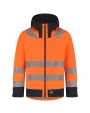 TRICORP Regenjacke Techshell High Vis Redefined Jacken personalisierbar