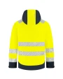 Vestes personnalisable TRICORP Imperméable en Techshell Haute Visibilité Redefined