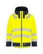 Jassen TRICORP Regenjas Techshell High Vis Redefined voor bedrukking &amp; borduring
