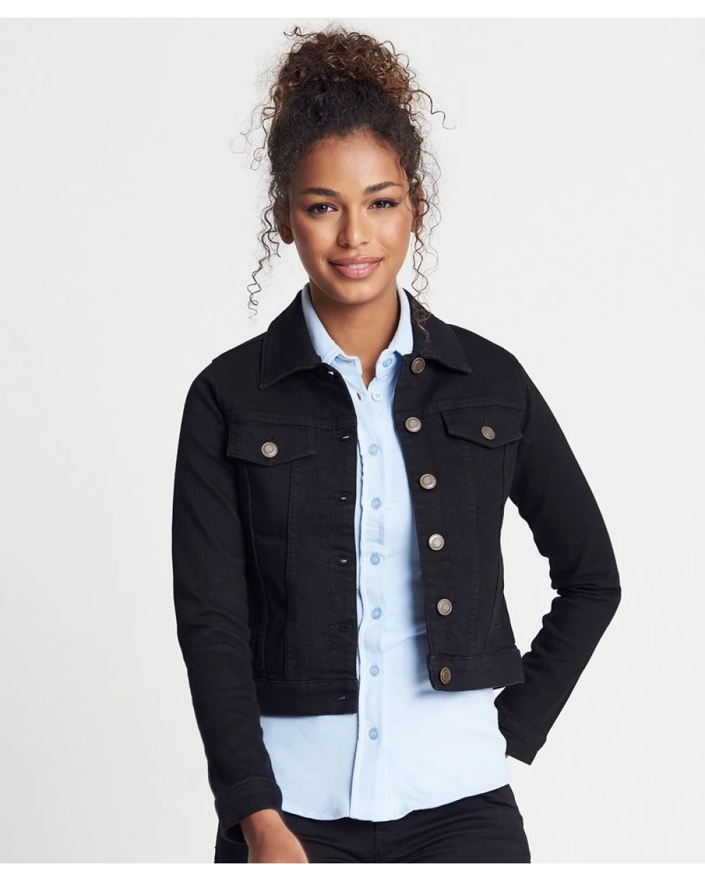 Jassen AWDIS OLIVIA DENIM JACKET voor bedrukking &amp; borduring