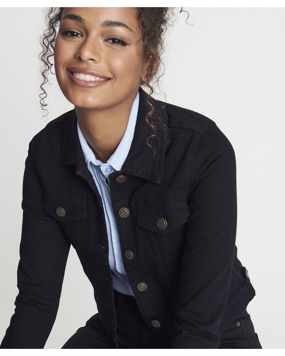 Jassen AWDIS OLIVIA DENIM JACKET voor bedrukking &amp; borduring