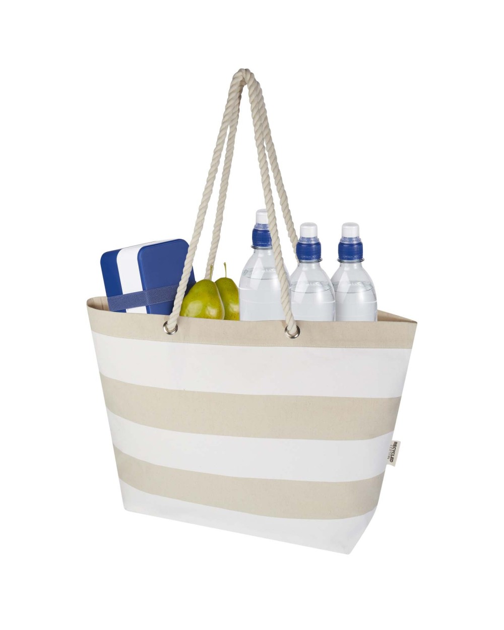 4DO Florida 270 g/m² Strandtragetasche aus recyceltem GRS-Material Tote Bags personalisierbar