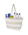 Tote bags 4DO Florida 270 g/m² GRS gerecyclede strandtas 18L voor bedrukking &amp; borduring
