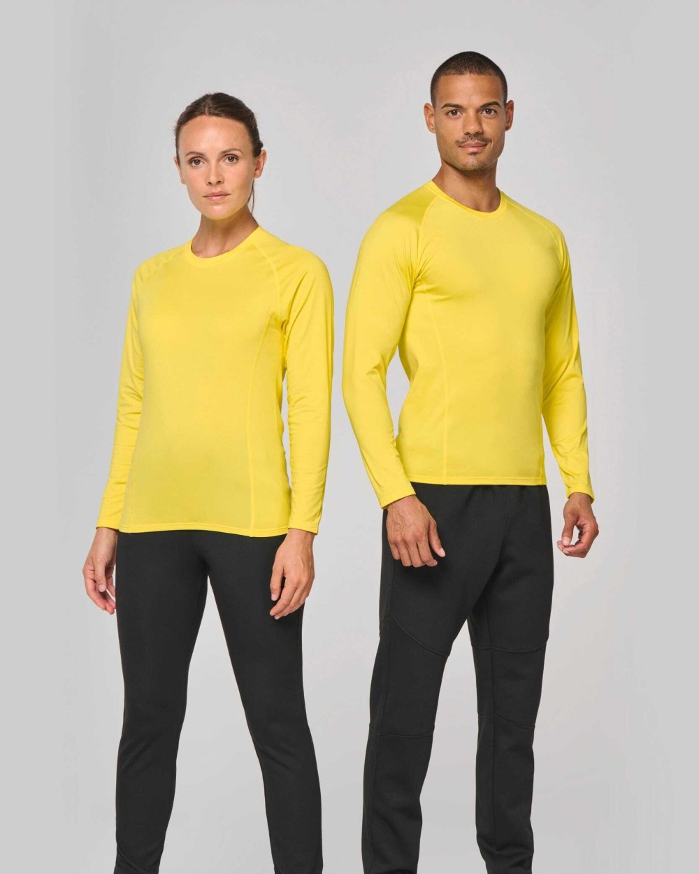 T-Shirts personnalisable PROACT T-shirt double peau sport manches longues unisexe