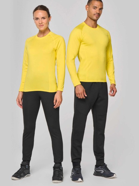 T-Shirts à personnaliser PROACT T-shirt double peau sport manches longues unisexe 