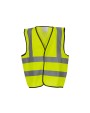 Fluo vestjes YOKO Veiligheidshesje voor kinderen met 2 Banden & Bretels voor bedrukking &amp; borduring