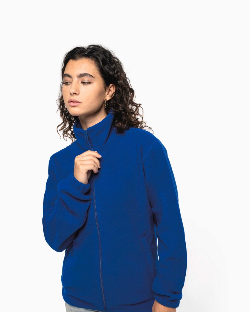 Vestes personnalisable KARIBAN Veste polaire ajustable à poignets élastiqués