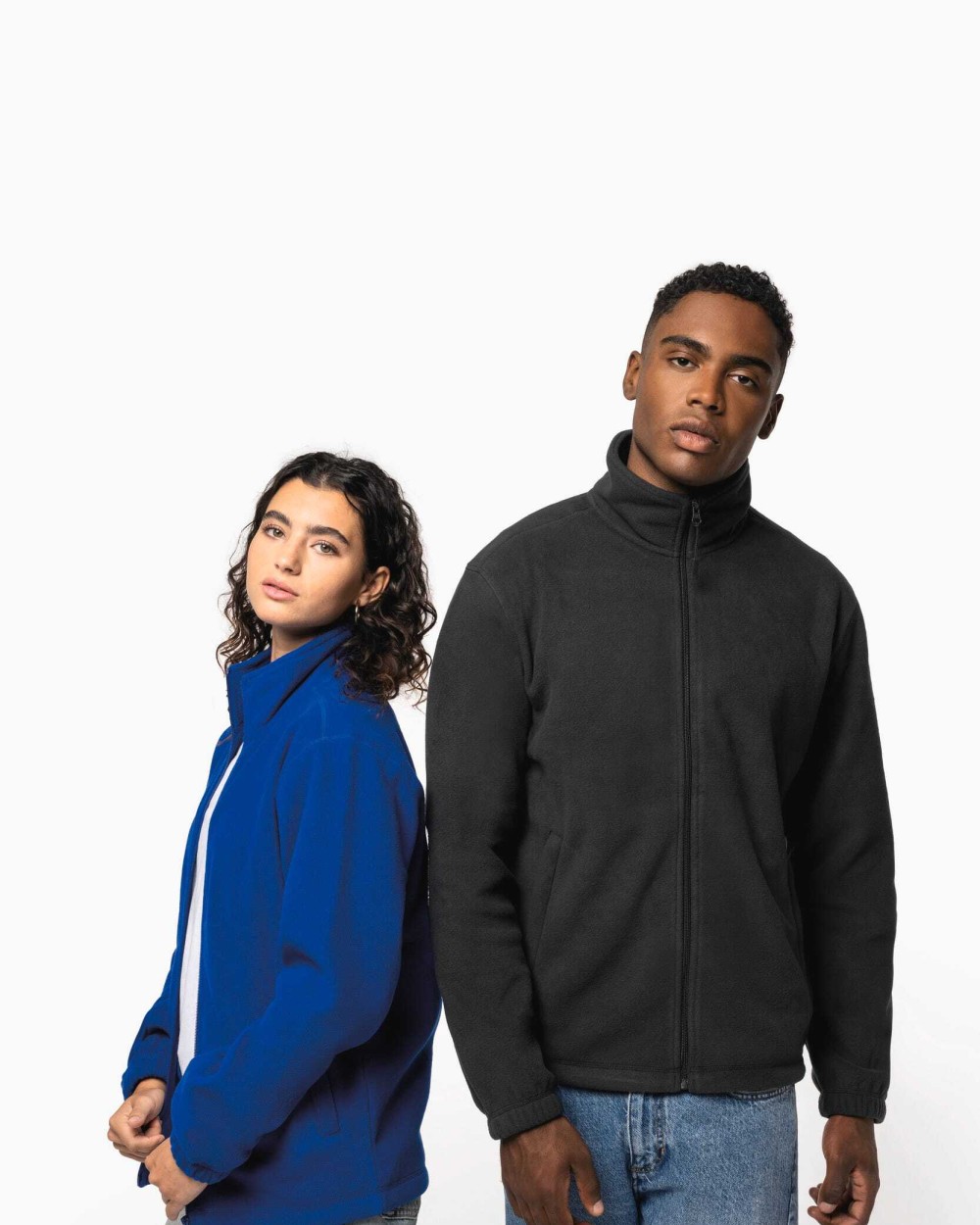 Vestes personnalisable KARIBAN Veste polaire ajustable à poignets élastiqués