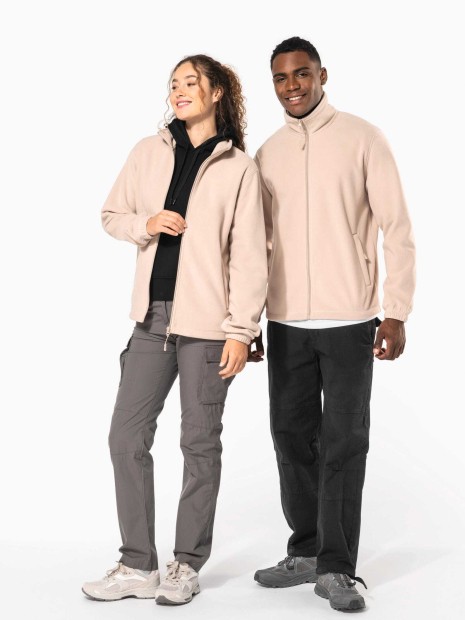 Vestes à personnaliser KARIBAN Veste polaire ajustable à poignets élastiqués 