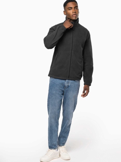 Vestes à personnaliser KARIBAN Veste polaire ajustable à poignets élastiqués 