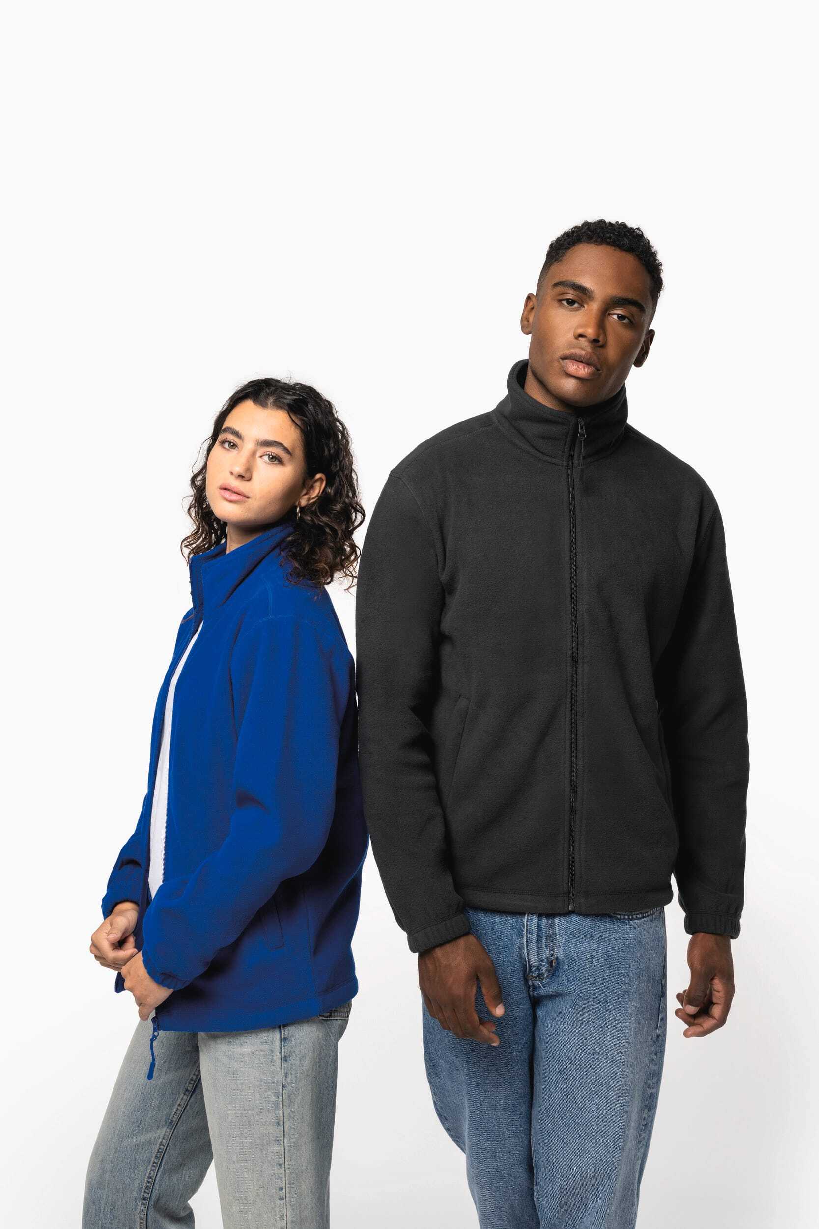 Vestes personnalisable KARIBAN Veste polaire ajustable à poignets élastiqués