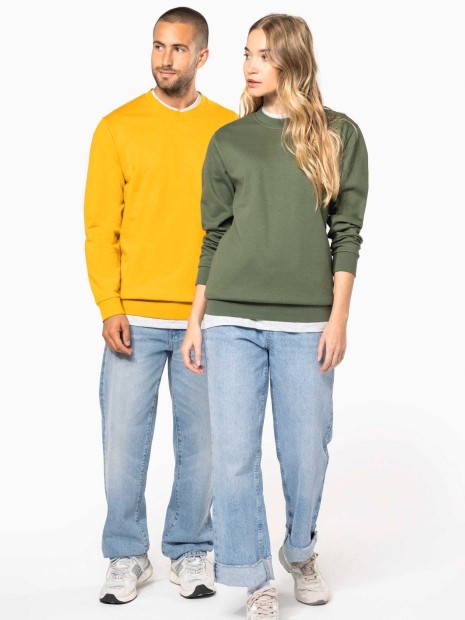 Sweat-shirts à personnaliser KARIBAN Sweat-shirt col rond unisexe 
