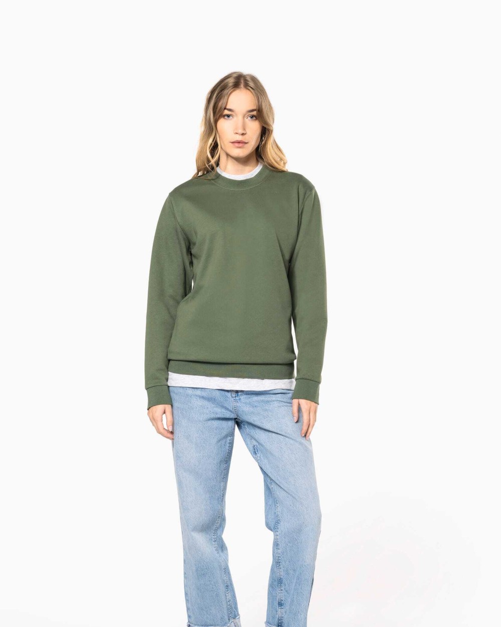 Sweat-shirts personnalisable KARIBAN Sweat-shirt col rond unisexe