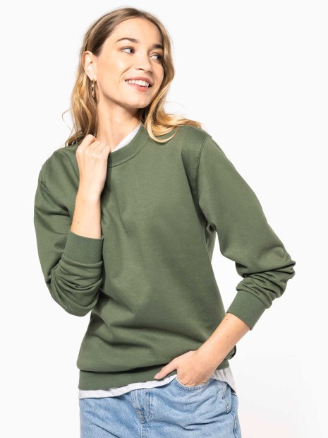 Sweat-shirts à personnaliser KARIBAN Sweat-shirt col rond unisexe 