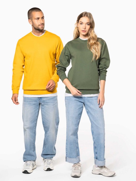 Sweat-shirts à personnaliser KARIBAN Sweat-shirt col rond unisexe 