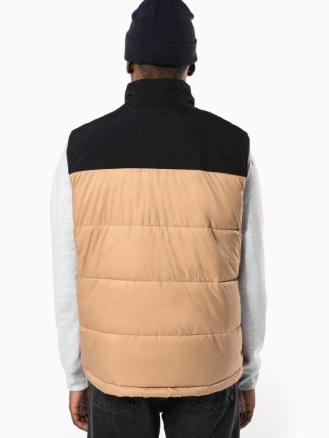 Vestes à personnaliser KARIBAN Bodywarmer matelassé bi-ton unisexe 