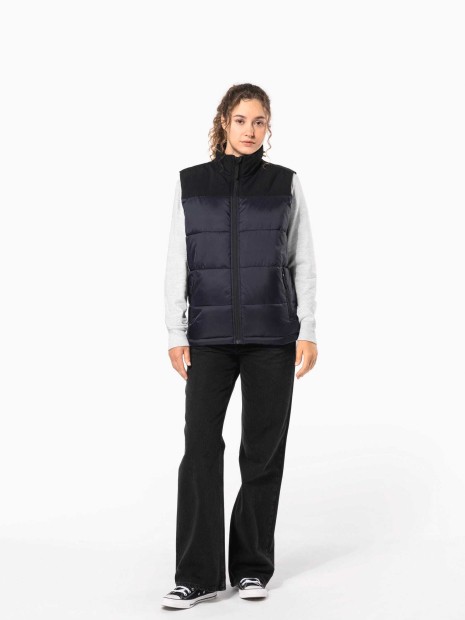 Vestes à personnaliser KARIBAN Bodywarmer matelassé bi-ton unisexe 