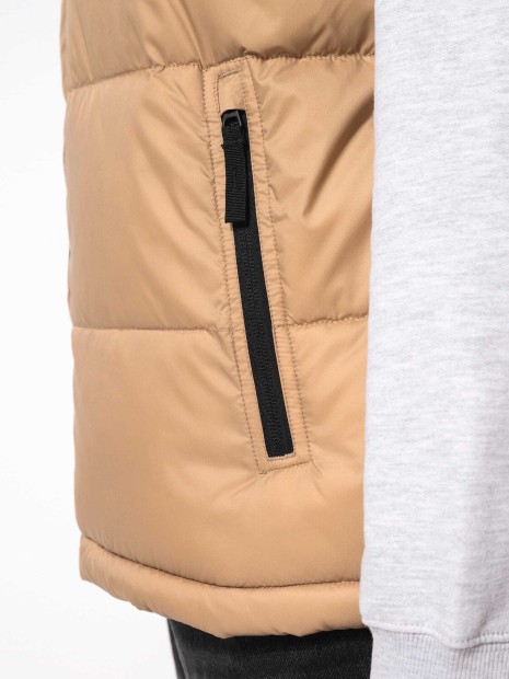 Vestes à personnaliser KARIBAN Bodywarmer matelassé bi-ton unisexe 