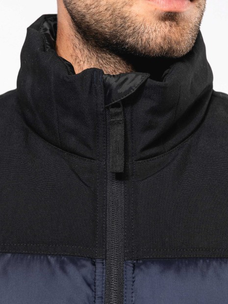 Vestes à personnaliser KARIBAN Bodywarmer matelassé bi-ton unisexe 