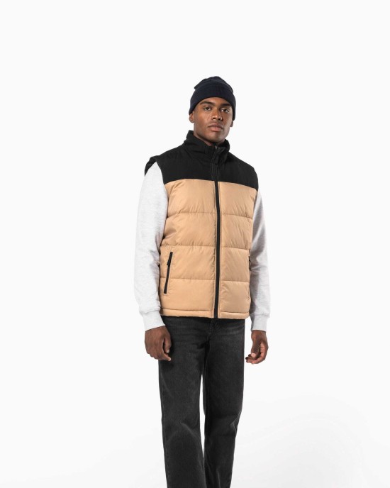 Vestes personnalisable Kariban Bodywarmer matelassé bi-ton unisexe