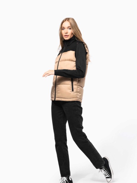 Vestes à personnaliser KARIBAN Bodywarmer matelassé bi-ton unisexe 