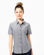 Chemises personnalisable KARIBAN Chemise Oxford manches courtes femme