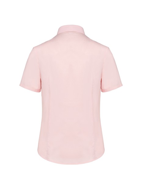 KARIBAN Chemise Oxford manches courtes femme /api/colors/6374551d-ede2-4240-abe6-739daa48d14d personnalisable