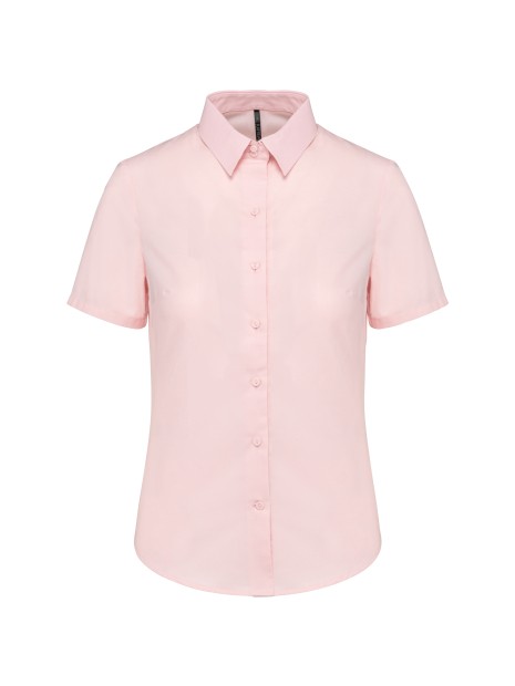 KARIBAN Chemise Oxford manches courtes femme /api/colors/6374551d-ede2-4240-abe6-739daa48d14d personnalisable