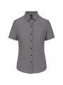 KARIBAN Chemise Oxford manches courtes femme /api/colors/071491ec-56e1-4254-acb0-9a5fc3500fce personnalisable