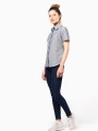 Chemises à personnaliser KARIBAN Chemise Oxford manches courtes femme 