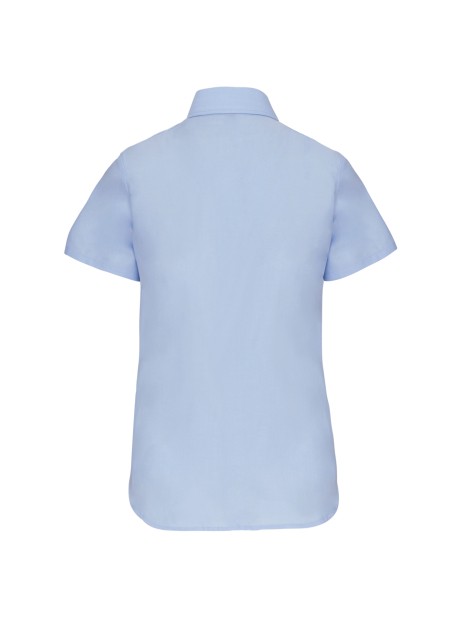 KARIBAN Chemise Oxford manches courtes femme /api/colors/47da2a7d-af26-4e06-98f3-390f4bc89c64 personnalisable