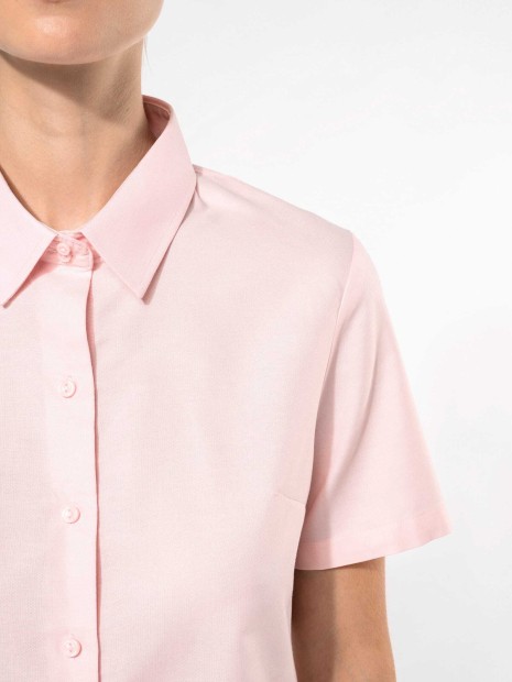 Chemises à personnaliser KARIBAN Chemise Oxford manches courtes femme 