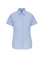 KARIBAN Chemise Oxford manches courtes femme /api/colors/47da2a7d-af26-4e06-98f3-390f4bc89c64 personnalisable