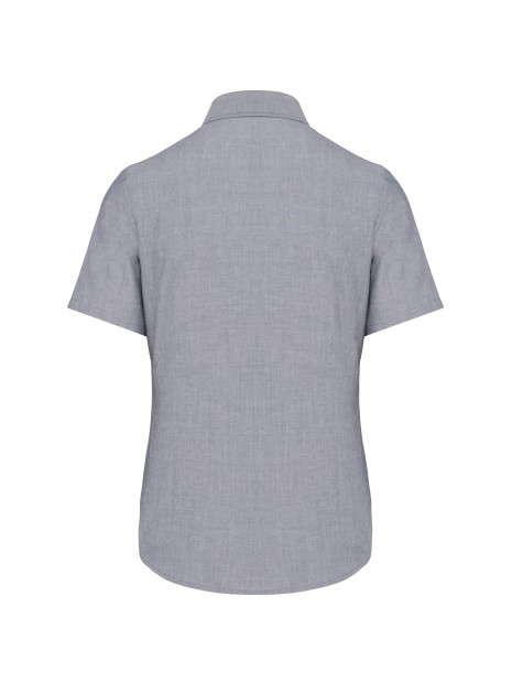KARIBAN Chemise Oxford manches courtes femme /api/colors/703a456d-6b9d-47ec-bde3-ed4c0de8ed82 personnalisable