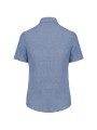 KARIBAN Chemise Oxford manches courtes femme /api/colors/6dc833b8-9eb1-49eb-b62d-816b28428d46 personnalisable