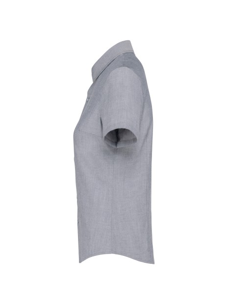 KARIBAN Chemise Oxford manches courtes femme /api/colors/703a456d-6b9d-47ec-bde3-ed4c0de8ed82 personnalisable